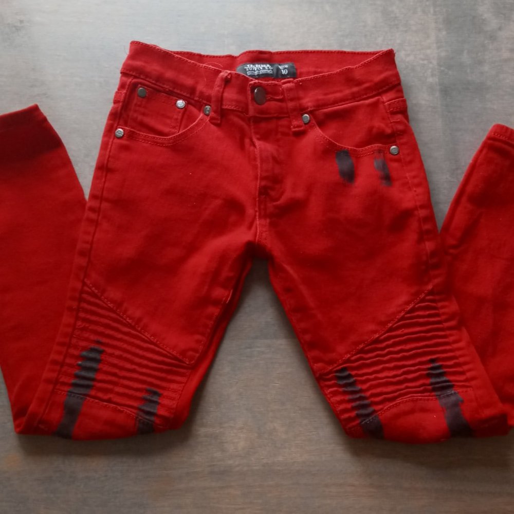 Trestles Supply Co California Republic Red Jeans